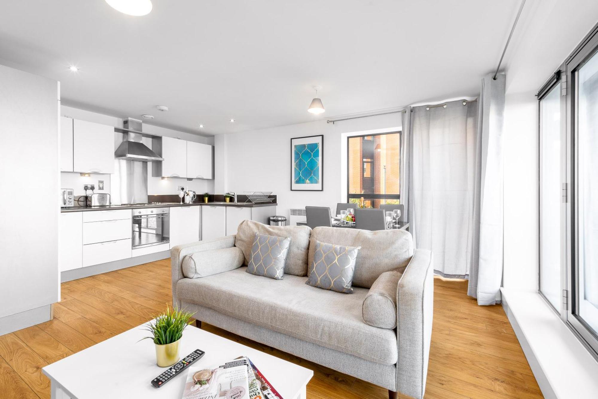 Stylish Birmingham City Centre - 2 Bed - Secure Parking - 5Ac Eksteriør billede